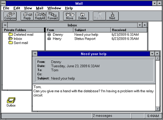 Microsoft Mail Microsoft Mail