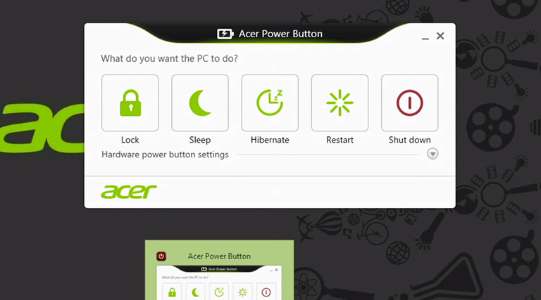 Acer Power Button