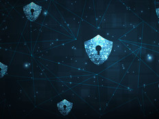 Cybersecurity concept, user privacy security and encryption